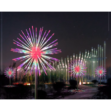 Luces LED de fuegos artificiales al aire libre